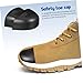 Gadpiparty 6pairs Safety Toe Caps Metatarsal Guards Wear-resistant Protective Shoe Covers for Men Easy to Install for All Users for Foot