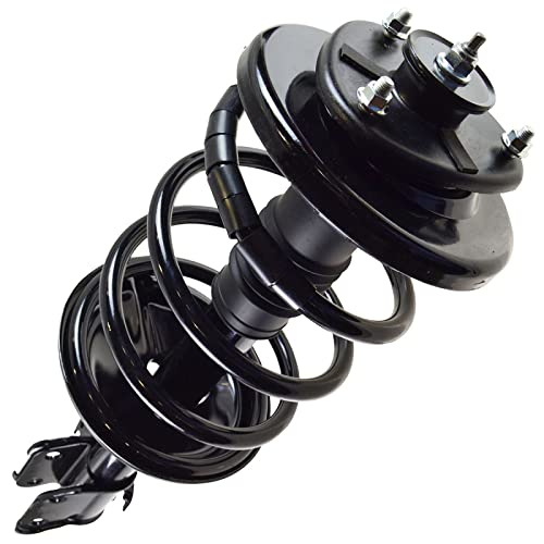 Image of TRQ Front Strut and Spring Assembly Set 2 Piece | For 1999-2004 Honda Odyssey