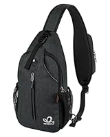 WATERFLY Sling Rucksack Sling Bag Schulterrucksack Umhängetasche Verstellbarer Rucksackgurt Wandern Brust Rucksack für Herren und Damen