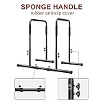 SculPong Dip Stand, Pull Up Bar Station, Power Tower, Heavy Duty Parallel Bar for Tricep Dips, Pull-Ups, Push-Ups, L-Sits - Image 3