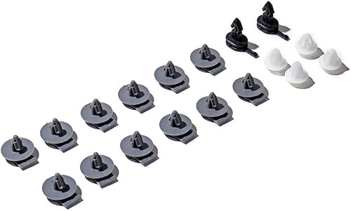 Miniatura 4 de Astra Depot Juego de 4 guardabarros de rueda delantera con kit de montaje compatible con Mini Cooper 2002-2008 R50 R53 S R52 S convertible lado del