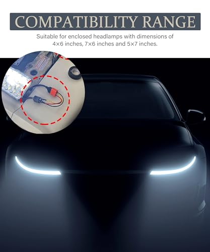 Vargtr KMTST001 2Pcs Wiring Harness Plug,H4 9003 Hb2 Heavy Duty Ceramic Wiring Harness Sockets,Car Accessories Car H4/9003 Female Ceramic Headlamp,Female Connector For Truck Boat Headlights Or Fog Lights thumb #4