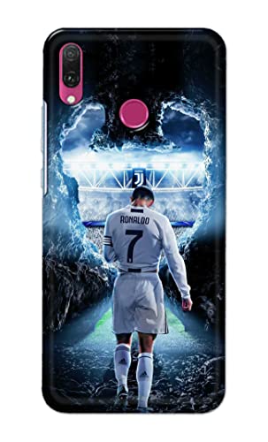 Image of Printed Hard Back Cover Case for Huawei Y6 2019 | Huawei Y6 Prime 2019 Back Cover (Footbal Legend) -1302