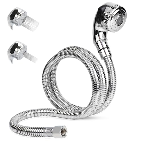 G1/4 Inlet Shampoo Bowl Hose Sprayer Kit Salon Sink Hose Replacement