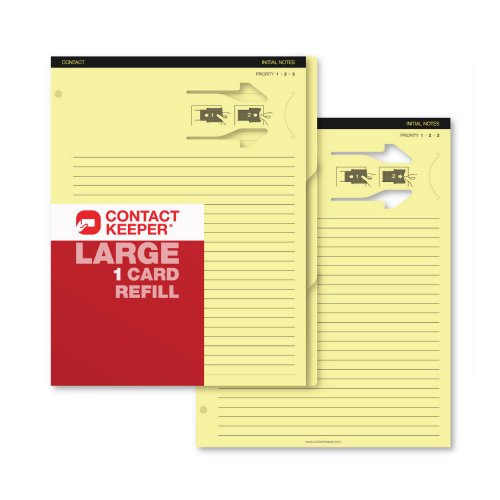 Preisvergleich Produktbild 800211 Contact Keeper Visitenkarten & Notizen, groß, 1 Karte