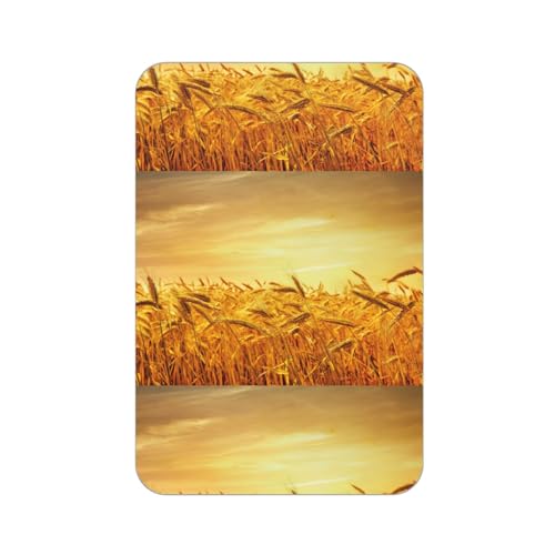 Imanes de nevera de impresión de campo de trigo, imán suave para el hogar/oficina, imán de decoración para nevera/microondas