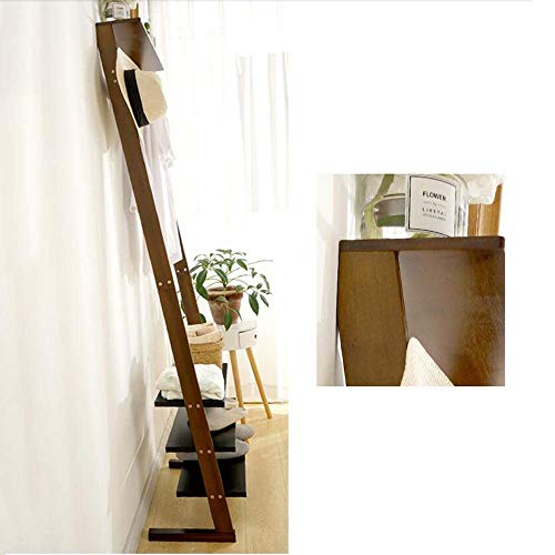 Estante perchero funcional para el recibidor con estanterías de almacenamiento textil 5