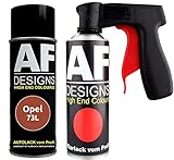 henna rote haare aufhellen Autolack Spraydose Set für Opel 73L Hennarot