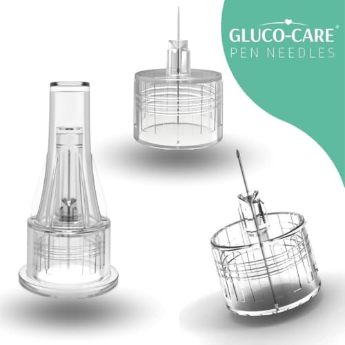 GLUCO-CARE Pen Tips 32G x 4mm, Universal Fit, 100/bx, Sterile, Comfort