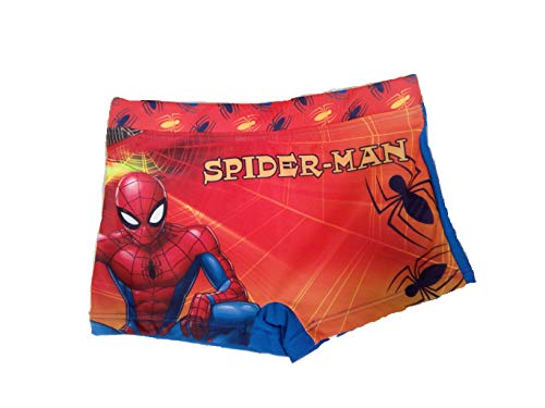 GladRags Maillot de bain Spiderman pour garçon - Rouge - 2-3 ans Cover