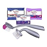 Reynera Kit Completo de Cepillos, Fibras y Esponjas para Limpieza de Cocina, Vajilla, Parrilla y Uso Diario en el Hogar –...