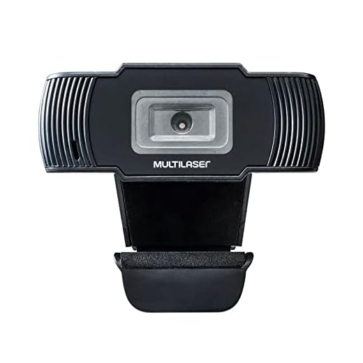 Webcam Multilaser Office Hd 720P Usb Preta - AC339
