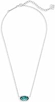 Vista 12 de Kendra Scott - Collar Elisa con dije para mujer, joyería de moda, chapado en oro de 14 quilates