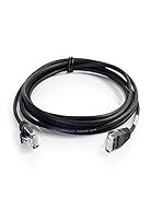 Vista 48 de C2G Cable de conexión cruzada Cat6, cable de remiendo Cat6 sin blindaje y sin engancho, cable Ethernet cruzado rojo, cable Ethernet UTP sin engancho