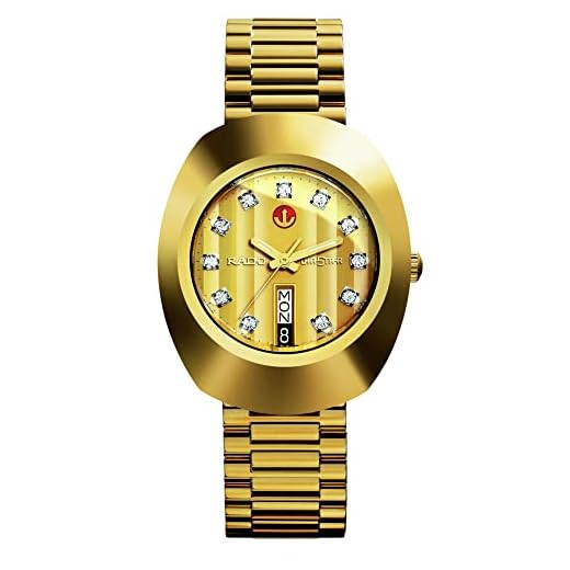 Rado Men's R12413493 Original Gold Dial Watch
