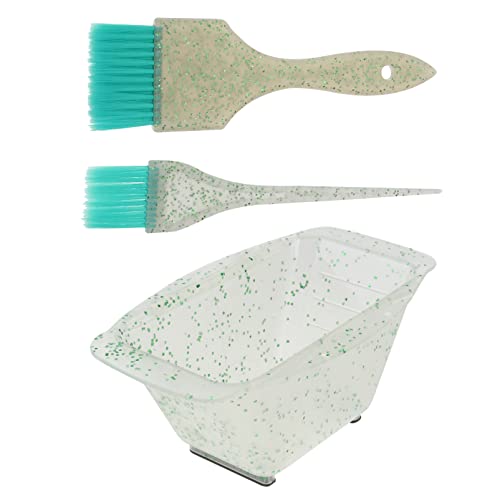 SOLUSTRE 1 Conjunto de Escova de Tintura de Cabelo E Tigela Conjunto de Tigela de Tintura de Cabelo
