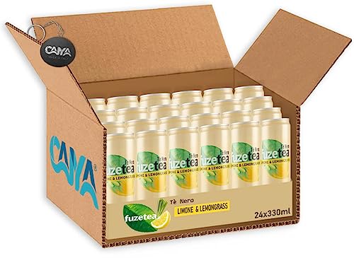 24X Fuzetea Té Nero al Gusto Limone con una Nota...