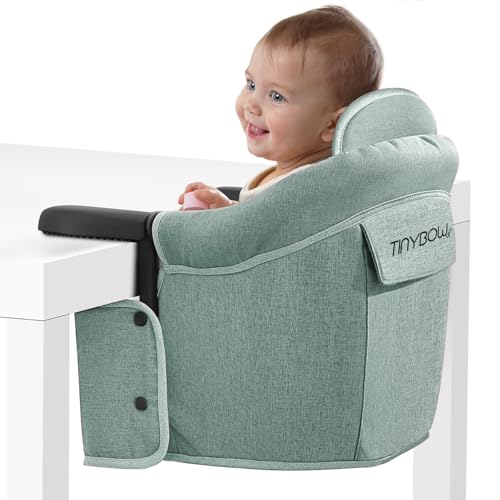 Image of Hook On High Chair for Baby, High Chair that Attaches to Table - Clip On High Chair for Table, Portable High Chair for Travel, Highchair for Baby Seat - Portable Baby Chair for Eating