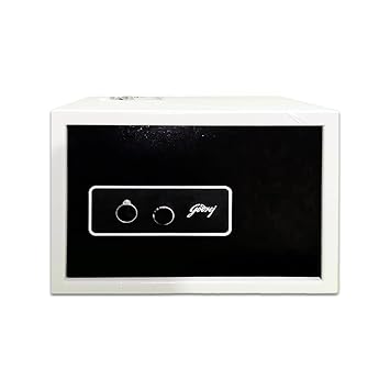 Godrej 15 Liters Mechanical Home Safe Locker, Ivory