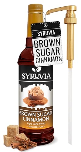 Syruvia Brown Sugar Cinnamon Syrup