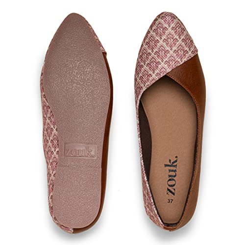 Image of ZOUK Women's Vegan Handcrafted Office Bellies
