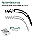 10 PCS Salvaorejas Mascarillas Extensor, Protectores de Orejas, Sujeta Mascarillas ó Enganche...