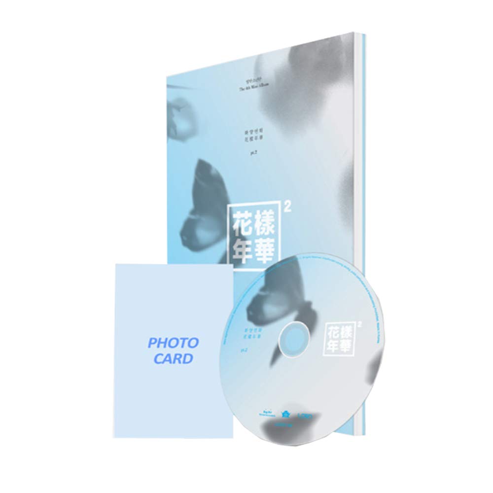 BTS 4th Mini Album The Mood for Love PT.2 Bleu CD K-pop avec carte acrylique