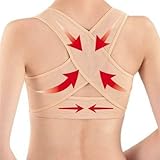 UZZO 2014 New Especially Designed X Type Pattern for Female Chest Breast Support Back Posture Correction Adjustable Breast Shape (M)