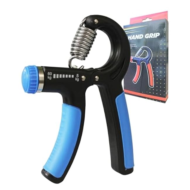 Grip Strength Trainer Adjustable Resistance 22-132 Lbs Hand Grip Strengthener Forearm Exerciser with Counter