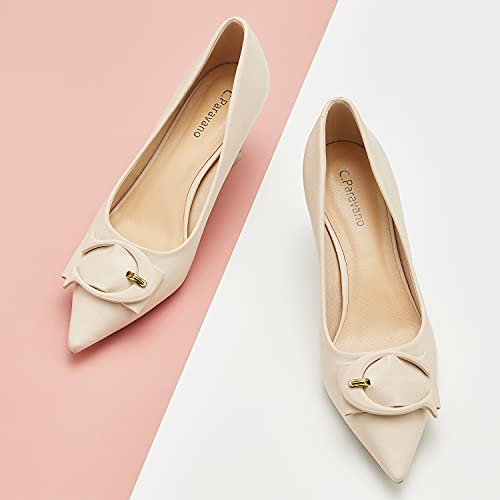 Scarpe Col Tacco Mettesally Donna - Tacco Stiletto 6.5 Cm Con Fibbia, Eleganti E Moderne - Foto 13