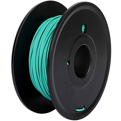 3D Printer Filament PLA Green PLA Filament Consumables 1.75MM 200G Neat Winding No Bubbles High Precision Tangle-Free 3D Art Toy Art Decoration Cars Modules Temperature 190-210 Degree