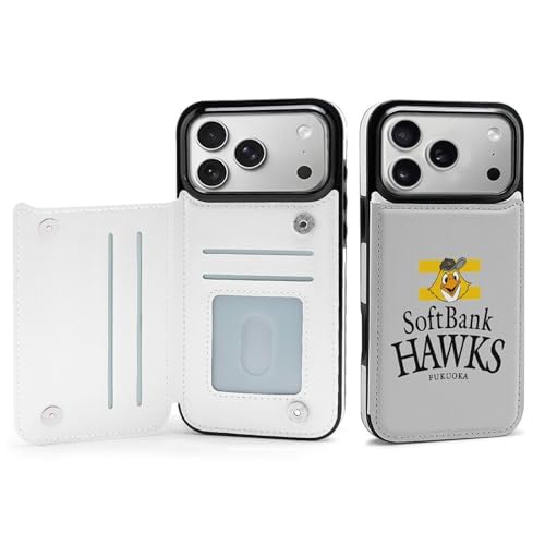 iPhone 17 Pro Max 用 ケース 手帳型 福?ソフトバンクホークス アイフォン17用 対応 スマホケース Case 財布型 カード収納 携帯ケース おしゃれ