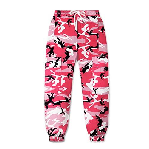 Image of Betusline Cute Clothes for Teen Girls, Short Sleeve Crop Tops for Girls and Black Cargo Jogger Pants Outfits 3pcs Clothes Set, 4-5T = Tag 120