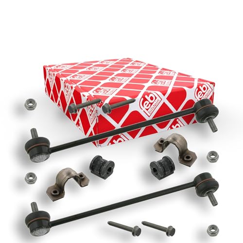 febi bilstein 37077 Anti Roll Bar Bush Kit with stabiliser links, pack of one