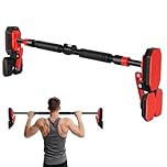 POSKOU Door Pull Up Bar Doorway Chin Up Bar for Home 76-100 cm (29.92in-39.37in) No Screws Home Workout Equipment