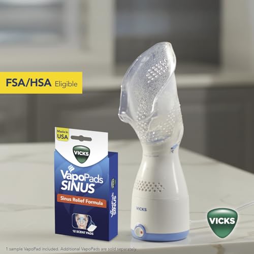 Vicks Sinus Inhaler for Sinus Relief, Works with VapoPads (1 Included) - image 9