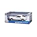 Maisto 1968 Ford Mustang GT Cobra Jet Hard Top 1/18 Scale Diecast Model Vehicle White