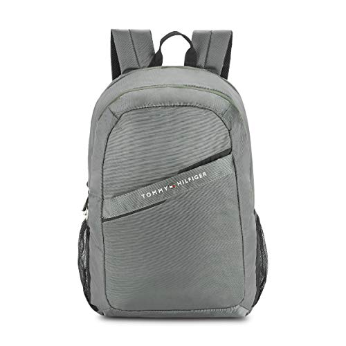 Image of Tommy Hilfiger 31 cms Black Laptop Backpack (TH /BIKOL01ARD)