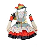 Maki Nishikino Cosplay Halloween Party Carnival Christmas Custom Size Made Kimono Stage Performance Costumes (Custom Made)