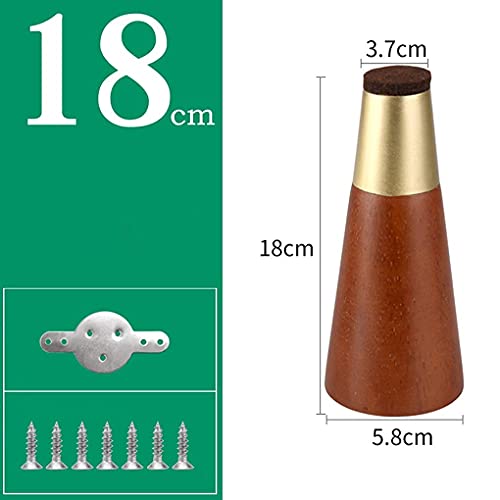 Patas de madera para sofá que solucionan problemas de altura y limpieza 4