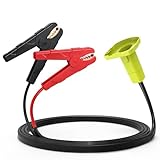 Kzreect Jumper Cables Adapter Compatible with Ryobi 18V Battery, 8AWG 5.9FT Portable Battery Jump Starter for Starting Car Light Vehicles