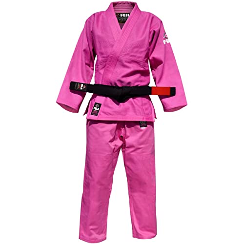 FUJI All-Around Brazilian Style Jiu Jitsu Uniform Pink Size W3