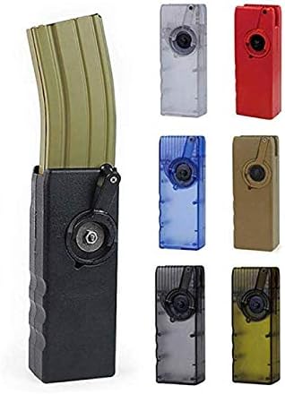 Miniatura 7 de BB - Manivela de mano M4 de plástico para carga rápida de airsoft, caza, revista, 0.236 in, 1000 vueltas (6 colores opcionales)