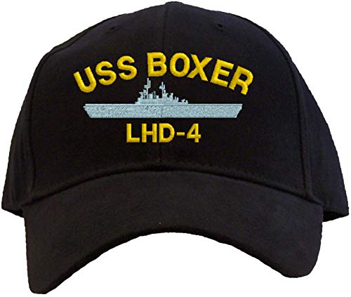 Gorra bordada USS Boxer LHD-4 miniatura 1