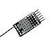 SoloGood BAYCK ELRS Receiver 2.4G 5CH PWM ExpressLRS RX Support ELRS 3.0 PWM/CRSF Protocol 2.0dBi Copper Pipe Antenna for RC FPV Drone