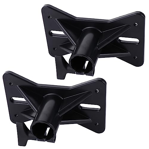 IWOWHERO Studio Monitor Speaker Stand Heavy Duty Tripod Mount for Stage Studio Black Height Supports Up for Home Theater