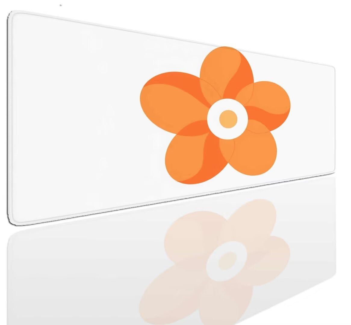 Alfombrilla Ratón Orange Art, Mousepad Alfombrilla Raton Gaming XXL 1600x800x4mm Mouse Desk Mat Gamer para Gaming, Tapete Escritorio Mujer Almohadilla Raton Mouse Pad Base de Goma Antideslizante S-780