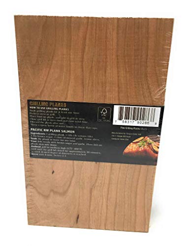 Outdoor Gourmet, Wood Plank Sampler 5x8, 5 Count
