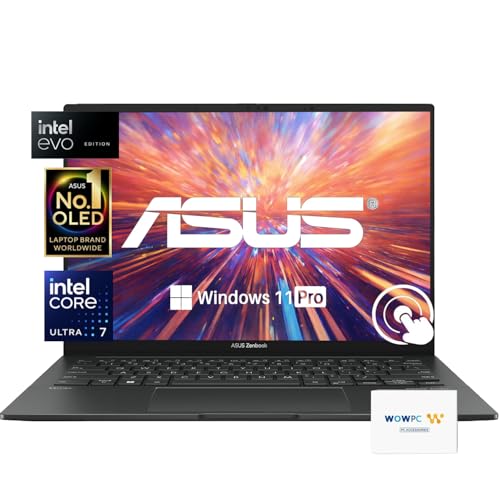 Amazon.com: ASUS ZenBook 14 OLED FHD+ Touchscreen Business Laptop