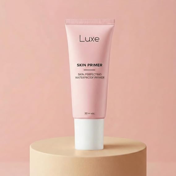 Luxe Cosmetics Pore Minimizer Face Primer Instant Blur & Grip for Long-Lasting Makeup Hydrating Matte Base with Niacinamide & Hyaluronic Acid Oil Control & Fine Line Filler for All Skin- 1.0 oz